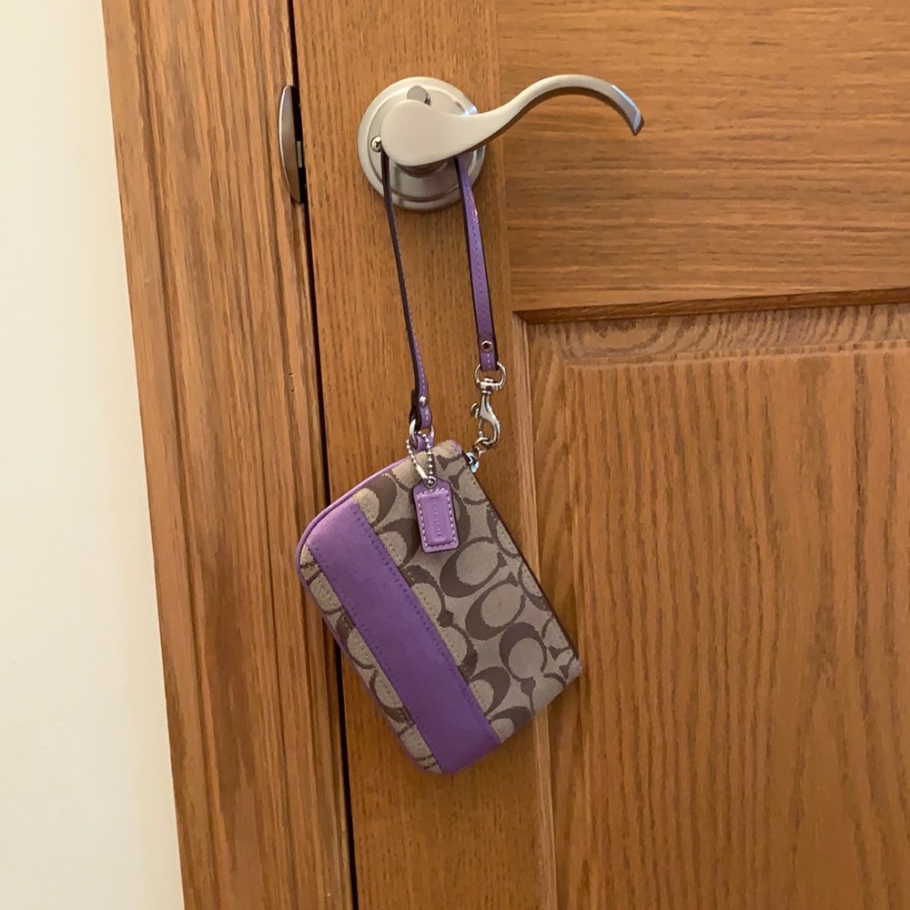 Coach wristlet